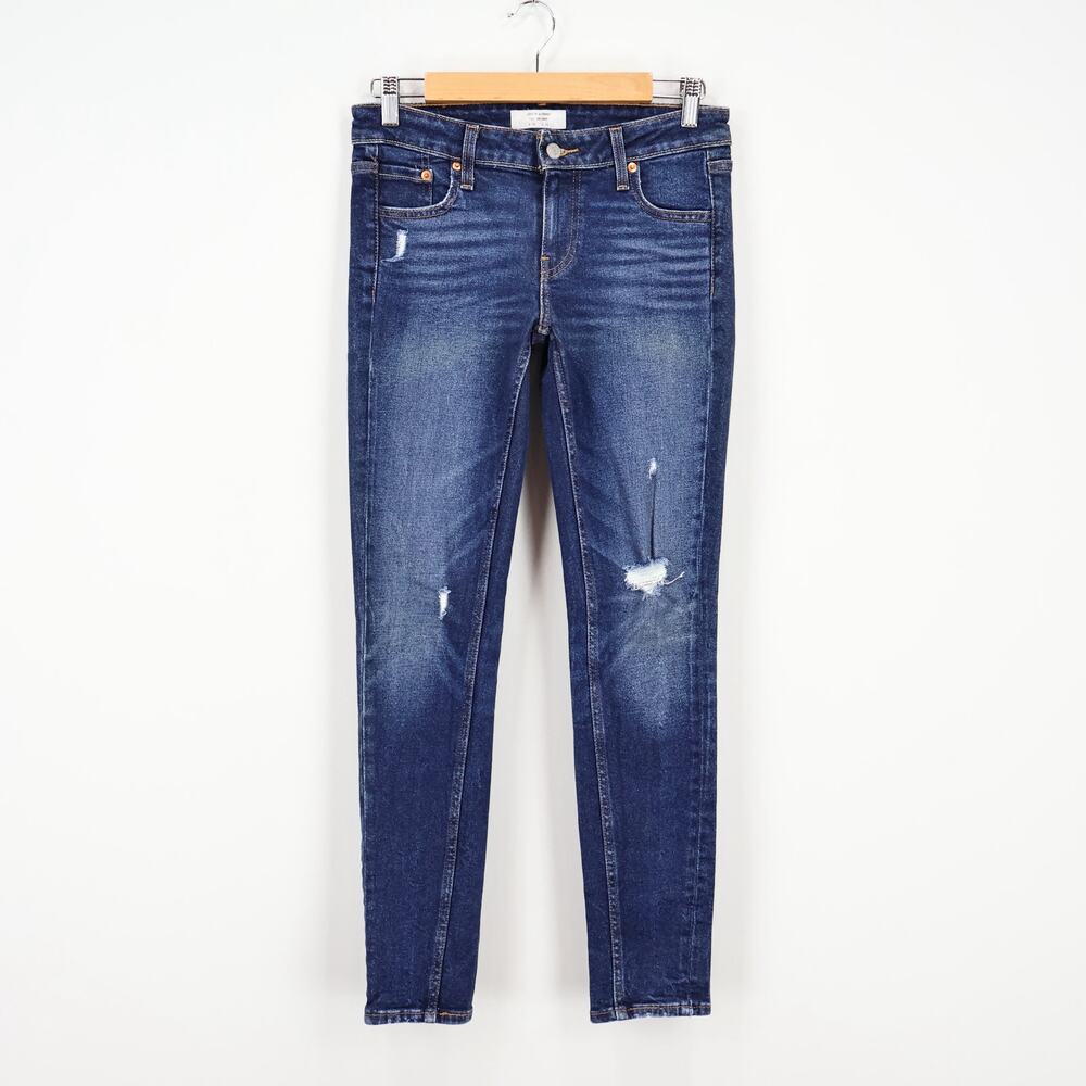Levi's Women's 711 Altered Skinny Dark Wash Jean Size 26